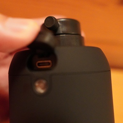 GS2801のUSB-C差込口