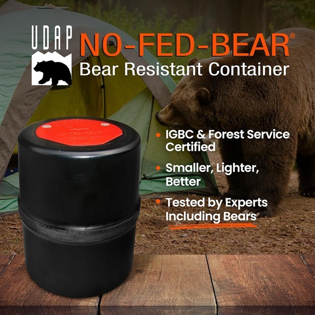 UDAP ベアキャニスター(NO-FED-BEARモデル)