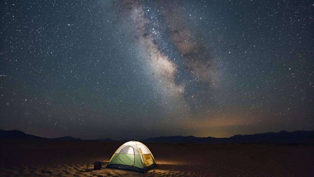 星空がきれいなキャンプ場の5つの条件とは?