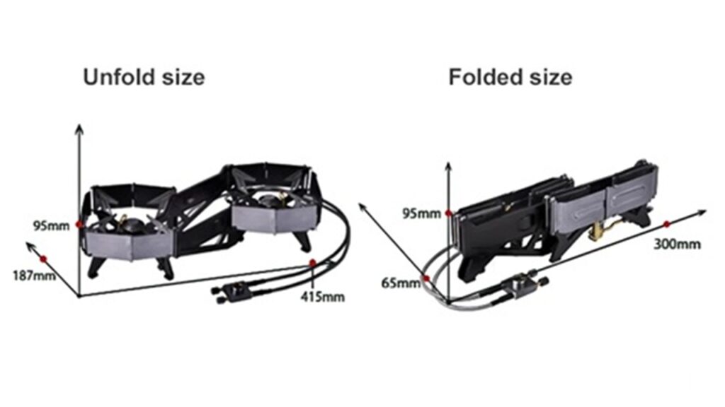 登山・バックパック旅での携行性