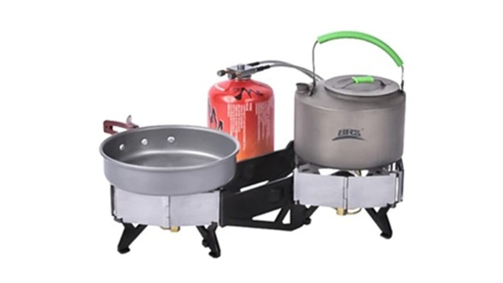 ファミリーキャンプでの補助バーナーとして