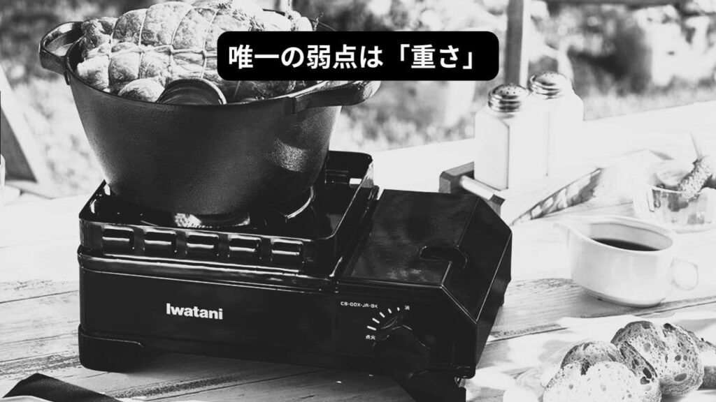 タフまるジュニアの唯一の弱点は 重量（約1.6kg）